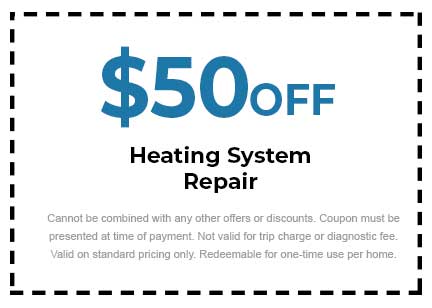 Discount on Heating System Repair