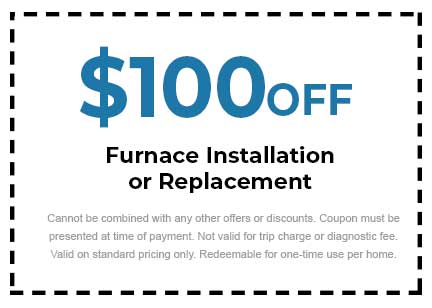 Discount on Furnace Installation or Replacement